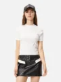 White Basic Tee