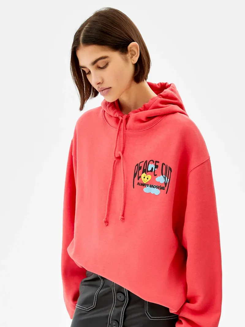 Essential Red Hoodie - Image 3
