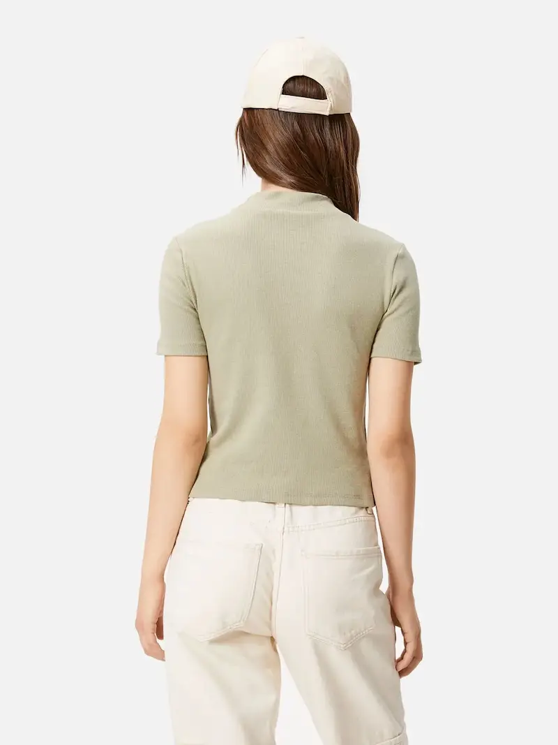 White Basic Tee - Image 6