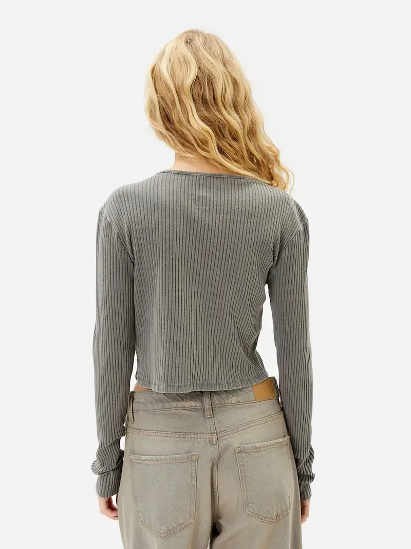 Yellow Ruffle Blouse - Image 4