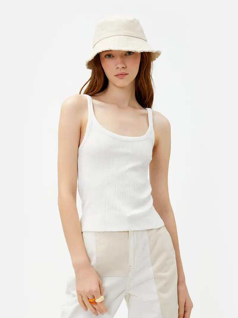 Black Ruffle Crop Top - Image 7