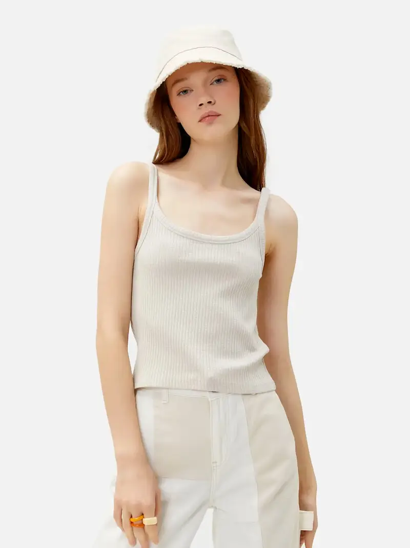 Black Ruffle Crop Top - Image 4