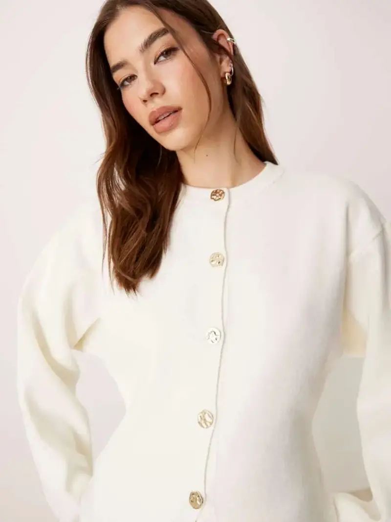 White Silk Shirt - Image 3