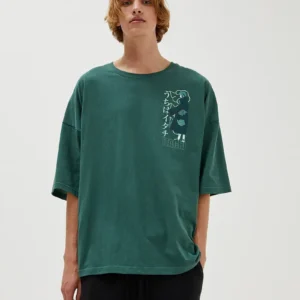 Green Oversized Tee