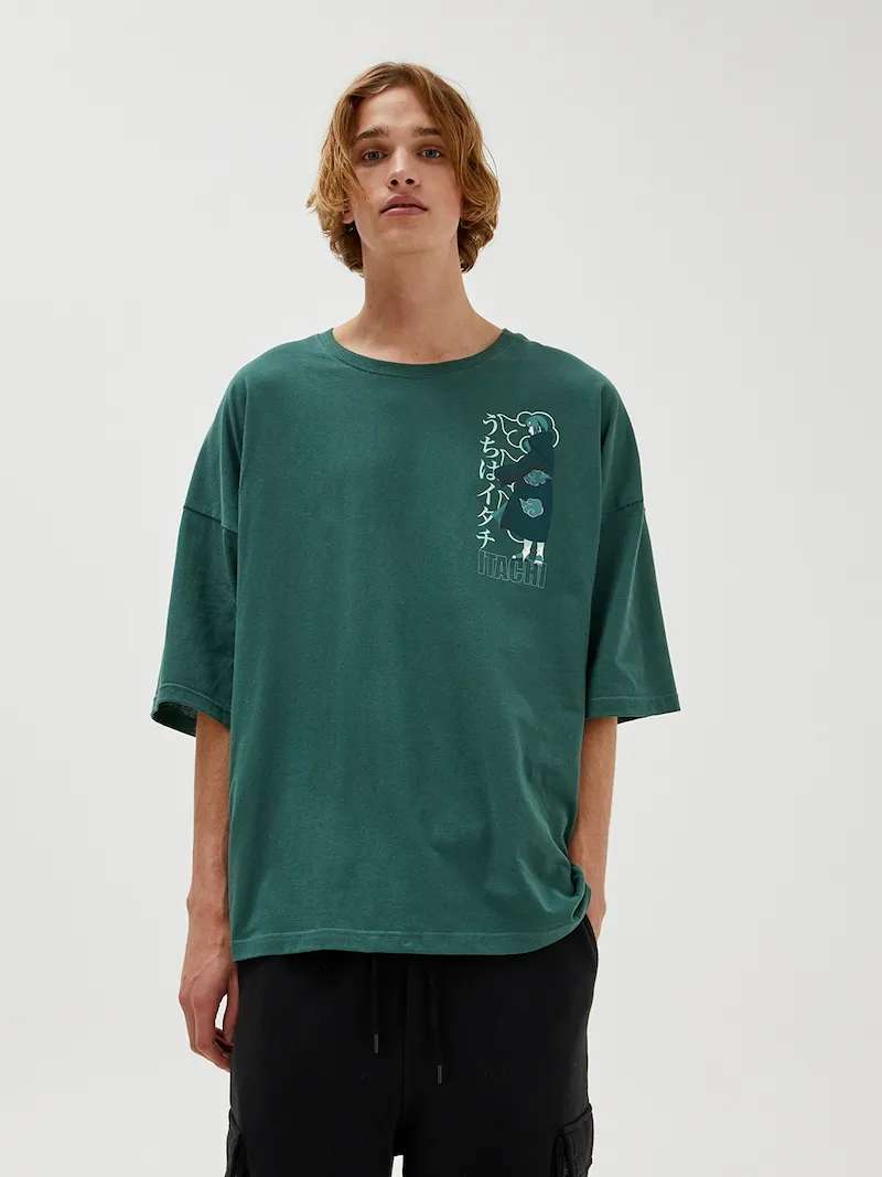 Green Oversized Tee