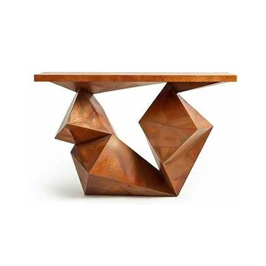 Hexa Carved Coffee Table