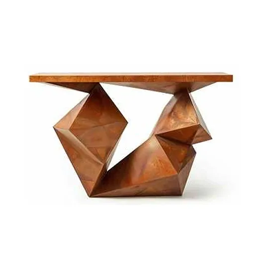 Hexa Carved Coffee Table