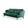 Deep Emerald Velvet Couch